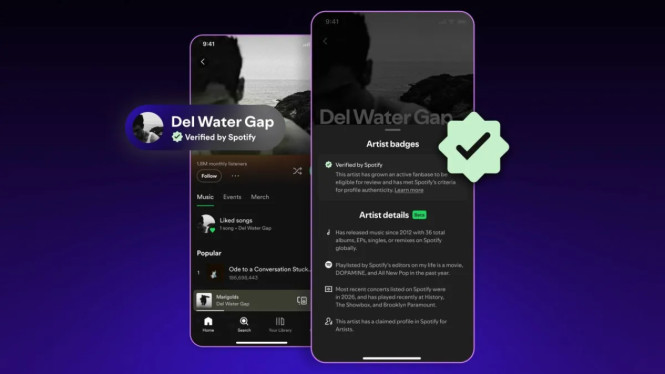 Spotify Verifikasi Artis Non-AI: Badge Centang Hijau Resmi