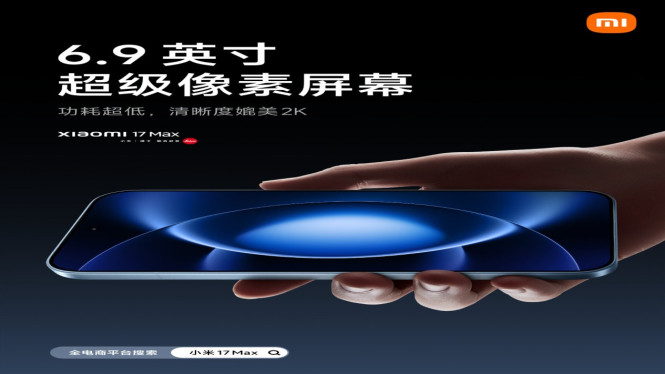 Xiaomi 17 Max dengan baterai 8000mAh dan kamera utama 200MP Leica, Baterai Jumbo 8000mAh dengan Teknologi Terbaru, Layar 6,9 Inci dengan Teknologi Super Pixel, Kamera Utama 200MP Bersama Leica, Performa Snapdragon 8 Elite Gen 5 dan Desain Baru, Jadwal Rilis dan Warna