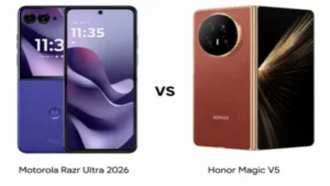 Motorola Razr Ultra 2026 vs Honor Magic V5: Mana Lebih Unggul?