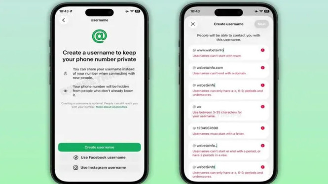 WhatsApp Uji Fitur Username, Chat Tanpa Simpan Nomor!, Apa Itu Fitur Username WhatsApp?, Cara Mengecek &amp; Membuat Username di WhatsApp, Integrasi dengan Ekosistem Meta: Satu Username untuk Semua Platform, Fitur “Username Key”: Lapisan Keamanan Tambahan Lawan Spam, Masih Tahap Uji Coba Terbatas Kapan Rilis Global?, Implikasi Besar: Akhir Era Nomor Telepon sebagai Identitas Digital?, Kesimpulan: Langkah Berani Menuju WhatsApp yang Lebih Modern