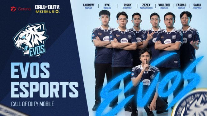 Evos Esports CODM Indonesia Resmi Debut di Major Series 2026