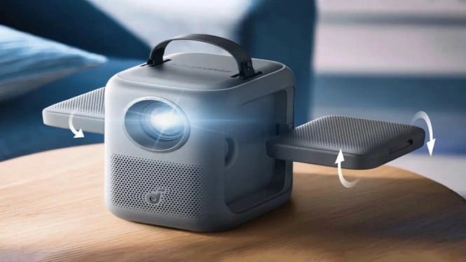 Nebula P1i: Proyektor Pintar Revolusioner dengan Speaker Lipat Unik
