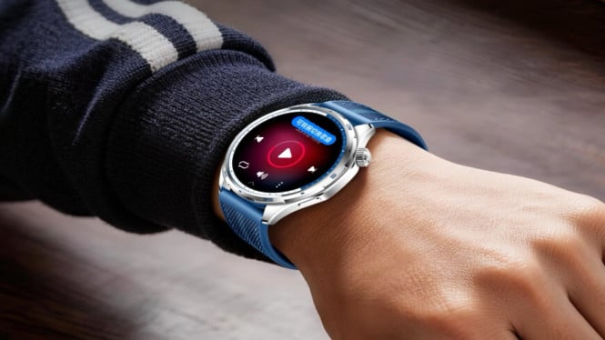 Honor Watch 6 Plus, Smartwatch dengan Baterai Super Tahan Lama dan Layar AMOLED Terang, Desain yang Tetap Elegan dengan Material Premium, Layar AMOLED yang Super Terang, Bikin Layar Nampak Jelas di Mana Saja, Baterai Besar yang Bikin Kamu Tenang Sehari-hari, Fitur Kesehatan dan Olahraga yang Lengkap dan Pintar, Komunikasi dan Pembayaran Jadi Lebih Praktis, Catatan GADGET VIVA