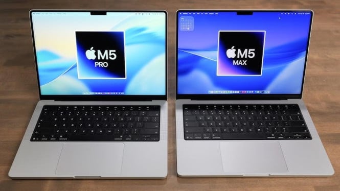 MacBook Pro M5 Pro dan M5 Max Resmi Masuk Indonesia, Ini Harga Terbarunya, Performa Naik untuk AI dan Pekerjaan Berat, 4 Pilihan Harga MacBook Pro M5 di Indonesia, SSD Lebih Cepat dan Storage Lebih Besar, Baterai Tahan Sampai 24 Jam, Layar, Kamera, dan Audio Tetap Jadi Andalan, macOS Tahoe dan Apple Intelligence