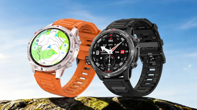 Rogbid GeoX2, Desain Kokoh dengan Tampilan Premium, Tahan Air dan Punya Mode Freediving, GPS Dual-Band untuk Navigasi Lebih Akurat, Ada Lampu LED di Sisi Casing, Mendukung Pemantauan Kesehatan Harian, Bisa Sambung Langsung ke Earbud Bluetooth, Baterai Awet hingga 15 Hari, Harga dan Ketersediaan