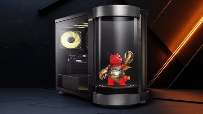 Casing Gaming Masa Depan MSI MEG Vision X2 AI+ Hadirkan Asisten Hologram LuckyClaw, Mengenal Teknologi AI Holostage dan LuckyClaw, Interaksi Cerdas Tanpa Perlu Monitor Tambahan, Prediksi Spesifikasi Gahar Kelas Flagship, Menanti Kehadiran Resmi di Pasar Indonesia