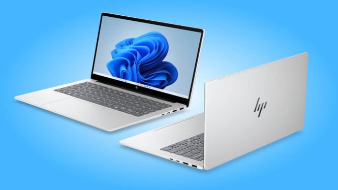 Laptop H‌P OmniBook 7 14 Inci Membawa Grafis Intel Arc dan Layar OLED 120Hz, Kombinasi Prosesor Kencang dan Grafis Mumpuni, Tampak samping laptop H‌P OmniBook 7 14 inci berwarna silver, Tampilan Visual Memukau dengan Layar OLED 120Hz, Laptop H‌P OmniBook 7 14 inci tertutup menampilkan warna Powder Pink yang lembut, Konfigurasi Lengkap dan Pilihan Warna Elegan, Keyboard dan touchpad laptop H‌P OmniBook 7 14 dalam kondisi terbuka, Harga dan Potensi Rilis di Indonesia, Pandangan depan laptop H‌P OmniBook 7 14 yang menampilkan layar dan engsel