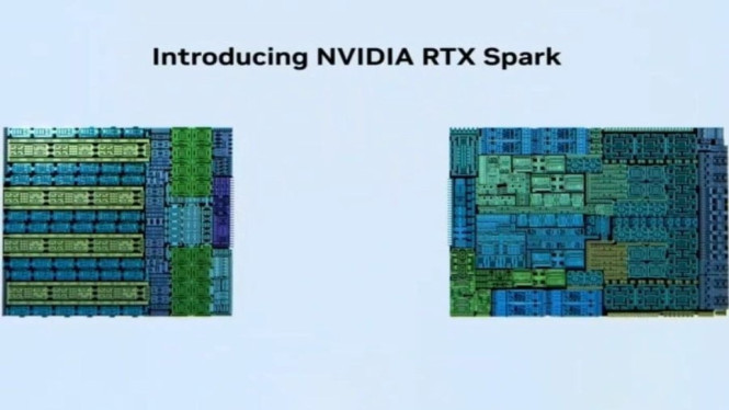 NVIDIA RTX Spark: Chip Arm Pertama untuk PC Windows dengan 1 PetaFLOP AI, Nvidia RTX Spark CPU (Photo: NVIDIA), NVIDIA Meluncurkan Jawaban untuk Chip Apple Silicon di PC Windows, Nvidia Blackwell RTX GPU (Photo: NVIDIA), Performa dan Kapabilitas RTX Spark yang Mengagumkan, Adobe Premier and Photoshop for Nvidia RTX Spark (Photo: NVIDIA), Dukungan Software dan Ekosistem untuk Produktivitas dan Kreativitas, Nvidia RTX Spark Laptops (Photo: NVIDIA), Desain Laptop yang Tipis dan Ringan dengan Fitur Premium, Menanti Data Performa dan Kehadiran di Pasar Indonesia