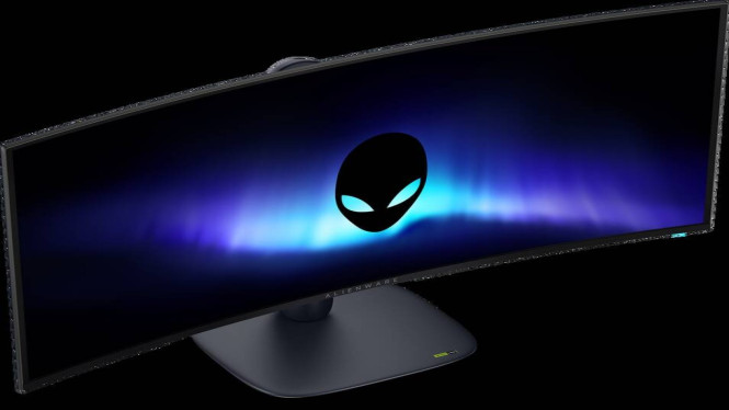 Alienware AW3426DW: Monitor QD-OLED Lengkung 34 Inci dengan Refresh Rate Tinggi, Alienware 34 QD OLED monitor (Photo: Alienware), Panel QD-OLED dan Desain Lengkung yang Memanjakan Mata, Alienware 34 QD OLED monitor (Photo: Alienware), Performa Visual dengan Refresh Rate dan Responsivitas Tinggi, Konektivitas Lengkap dan Fitur Pendukung, Perlindungan dan Garansi yang Menjamin Keamanan Panel OLED, Peluncuran dan Harga