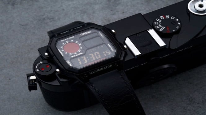 Casio M-Edition Hadir, Jam Tangan Unik dengan Estetika Kamera Leica