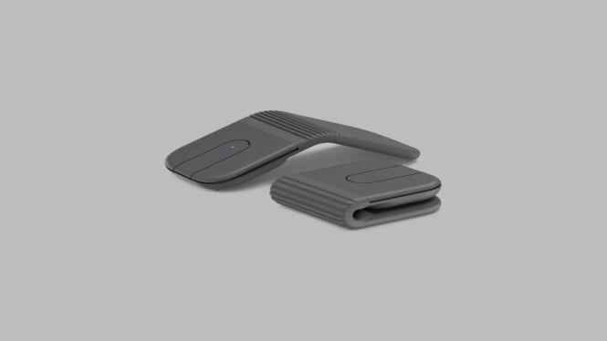 L‌ogitech Mobi Fold Hadirkan Mouse Lipat Clamshell, Baterai Tahan Sebulan