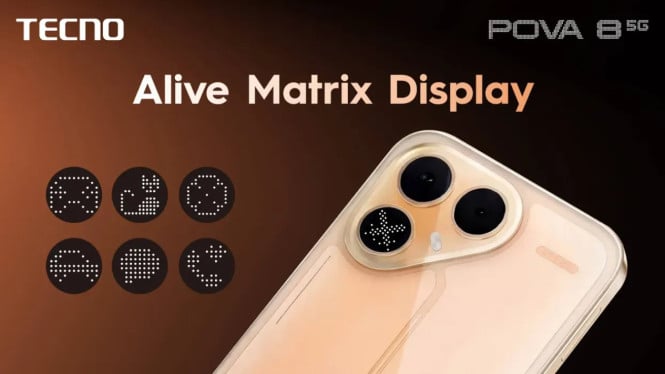 TECNO POVA 8 5G Rilis: Baterai 8.000mAh, Layar 144Hz &amp; Fitur AI Canggih!, Baterai 8.000mAh: Tahan Hingga 2 Hari, Awet Hingga 6 Tahun, Performa Gaming &amp; Konektivitas: Dimensity 7100 + Chip Sinyal Khusus, Layar 144Hz dengan Sertifikasi Eye-Care &amp; Ketahanan Militer, Desain Futuristik: Alive Matrix Display di Punggung, Kamera 50MP Sony LYTIA 600 &amp; Zoom Lossless 2x, Fitur AI Praktis: Lebih dari Sekadar Gimmick, Dukungan Perangkat Lunak Jangka Panjang &amp; Penyimpanan Cloud Gratis, Varian Warna &amp; Ketersediaan Global, Kesimpulan: Smartphone All-Rounder untuk Era AI dan 5G