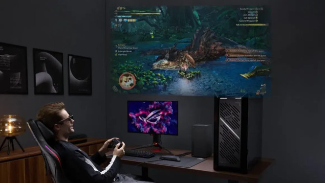 ASUS ROG XREAL R1: Kacamata AR Gaming Layar 171 Inci, Resmi Diumumkan!, Layar Virtual 171 Inci: Gaming Imersif Tanpa Batas Ruang, Panel Micro-OLED FHD 240Hz: Performa Visual Kelas Elite, Mode Anchor &amp; Follow: Layar Virtual yang Pintar Menyesuaikan, Integrasi Sempurna: PC, Konsol, hingga ROG Ally dalam Satu Klik, Transparansi Adaptif &amp; Audio Bose: Kenyamanan Tanpa Kompromi, Desain Ringkas, Ambisi Besar, Ketersediaan dan Strategi Pasar, Kesimpulan: Masa Depan Gaming adalah Portabel, Imersif, dan Personal