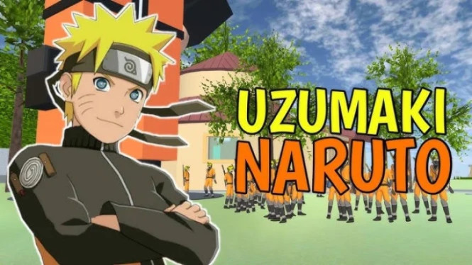 Naruto di Sakura School Simulator