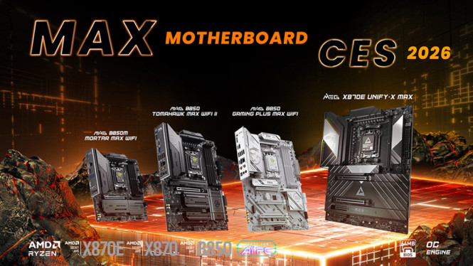 Revolusi Performa PC: MSI Perkenalkan MAX Series dan DDR5 256GB di CES 2026, MSI MAX Series Motherboard: Era Baru Tuning Performa AMD, Terobosan Memori CUDIMM: Kapasitas 256GB di Platform Intel, Perlindungan Daya Real-Time Melalui GPU Safeguard+, Prospek Masa Depan Hardware PC
