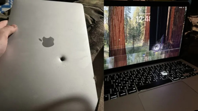 Ditembak Serpihan Artileri, MacBook Air Ini Masih Bisa Nyala-Bagaimana Bisa?, Detil Insiden: Lubang Tembus, Tapi Sistem Masih Hidup, Desain MacBook Air: Ringan, Bukan untuk Perang, Bukan Pertama Kali: Kisah Serupa di Masa Lalu, Mengapa Ini Bisa Terjadi? Penjelasan Teknis, Apple Belum Berkomentar, Tapi Netizen Heboh, Pesan Moral: Teknologi dalam Konteks Kemanusiaan, Kesimpulan: Tidak Direncanakan, Tapi Nyata