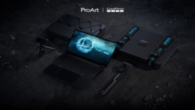 ASUS ProArt GoPro Edition: Laptop Creator AI Tangguh Resmi Rilis