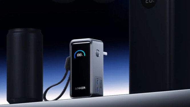 Power Bank 3-in-1 65W Terbaru Anker