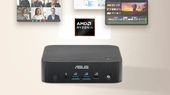 Mini Tapi Gahar! ASUS PN55 Bawa Ryzen AI 9, Wi-Fi 7, dan NPU 55 TOPS, Desain Ultra-Kompak dengan Ketahanan Militer, Performa AI Unggulan: AMD Ryzen AI 400 Series &amp; NPU 55 TOPS, Memori &amp; Penyimpanan: Cepat, Fleksibel, dan Dapat Diupgrade, Konektivitas Generasi Berikutnya: Wi-Fi 7, USB4, dan Dual 2.5G LAN, Target Pengguna: Siapa yang Butuh PN55?, Harga dan Ketersediaan