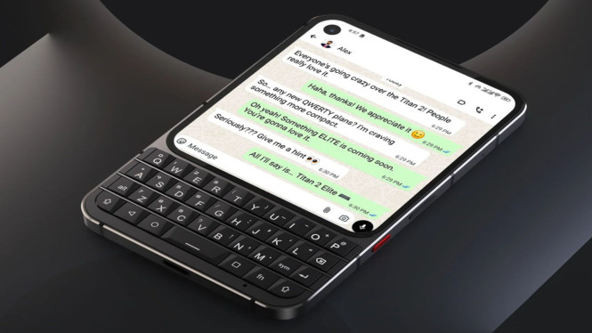 Unihertz Titan 2 Elite: Kebangkitan Keyboard QWERTY Fisik Dimulai