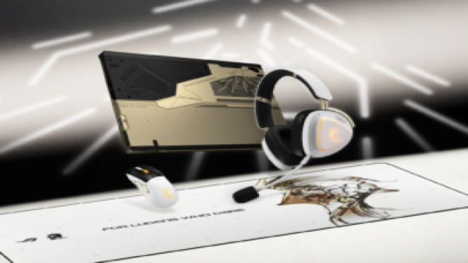 Kolaborasi Epik: Debut ROG Flow Z13 KJP Limited Edition, Filosofi Desain Eksklusif dari Yoji Shinkawa, Performa Monster dengan Chip Ryzen AI Max+ 395, Ekosistem Aksesori Gaming KJP: Headset hingga Mousepad, Analisis Dampak dan Ketersediaan Perangkat Limited Edition
