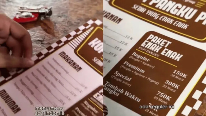 Viral! Menu Kopi Pangku PIK Tawarkan Paket 'Intim' Rp 750 Ribu, Daftar Menu Lengkap: Dari Indomie Rp12 Ribu hingga “Pangku Intim” Rp750 Ribu, Reaksi Pengunjung: Bingung, Penasaran, hingga Terkejut, Fenomena “Kopi Pangku”: Dari Warung Pinggiran ke Kawasan Elite, Pertanyaan Hukum: Apakah Ini Prostitusi Terselubung?, Respons Publik: Antara Kritik Moral dan Kebebasan Bisnis, Kesimpulan: Hiburan atau Eksploitasi?