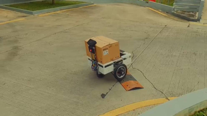 Inovasi BRIN: CARRIE, Robot Otonom Solusi Logistik Industri Kompleks