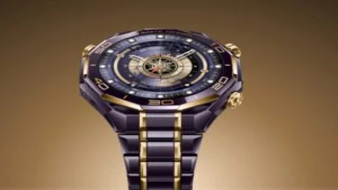 Rilis Global: Huawei Watch Ultimate Design Royal Gold Tiba di Eropa