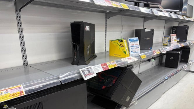 Tokyo Darurat! Krisis Perangkat Keras PC, Toko Sampai Jual Beli PC Bekas