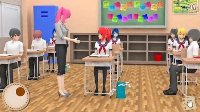Cara Naik Kelas di Sakura School Simulator