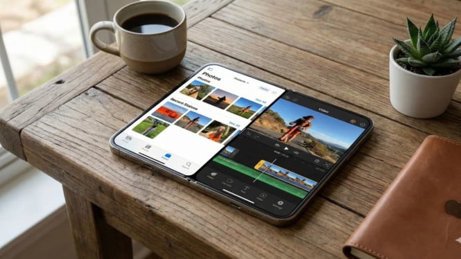 Rahasia Besar! iPhone Fold Baterai 5500 mAh, Saingi Android, Mengapa Kapasitas Baterai iPhone Fold Lebih dari 5.500 mAh Sangat Penting, Spesifikasi Lain dan Efisiensi Chip A20, Strategi Apple: Menunggu untuk Mendominasi Pasar, Dampak ke Depan pada Persaingan Ponsel Lipat
