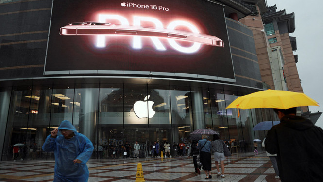 Apple Pecahkan Rekor: Pendapatan US$143,8 Miliar Ditopang iPhone