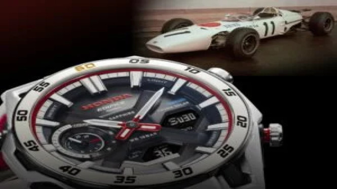 Casio Edifice Rayakan 60 Tahun Honda F1 dengan Model RA272