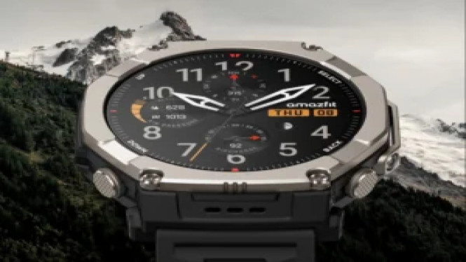 Bocoran Amazfit T-Rex Ultra 2: Pakai Titanium & Layar 3.000 Nits