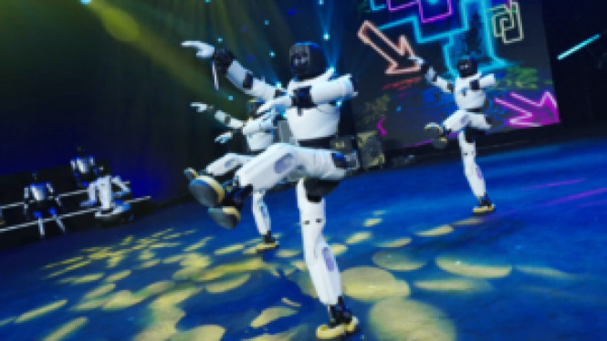 Robot Humanoid AGIBOT Cetak Sejarah di Acara Live Shanghai