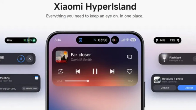 Bukan Cuma Tampilan! HyperOS 3 Punya 5 Fitur Canggih yang Android 16 Belum Punya, 1. HyperIsland: Multitasking Visual yang Lebih Cerdas dari Live Updates Android, 2. Lock Screen Sinematik dengan AI Dynamic Wallpaper &amp; Transisi Premium, 3. Integrasi Lintas Ekosistem: Bahkan Bisa “Bersahabat” dengan Apple, 4. HyperAI: Asisten AI Terintegrasi untuk Menulis, Transkripsi, dan Terjemahan Langsung, 5. Lapisan Keamanan Quantum-Level yang Melampaui Android Protection