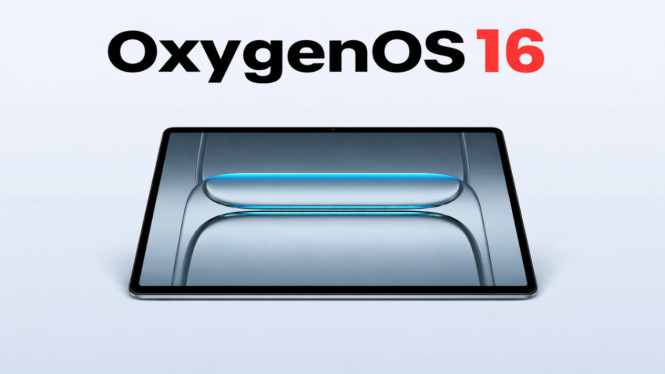 OxygenOS 16 Hadir di OnePlus Pad Lite, Begini Cara Update