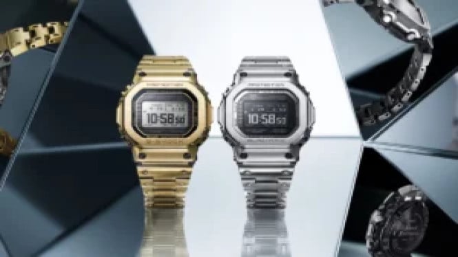 Casio G-Shock GMWBZ5000 Rilis: Full Metal & Layar MIP LCD
