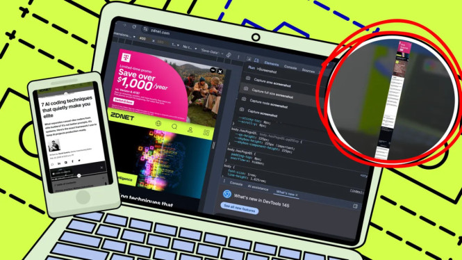 Cara Screenshot Panjang di Chrome PC & HP Gratis Tanpa Aplikasi