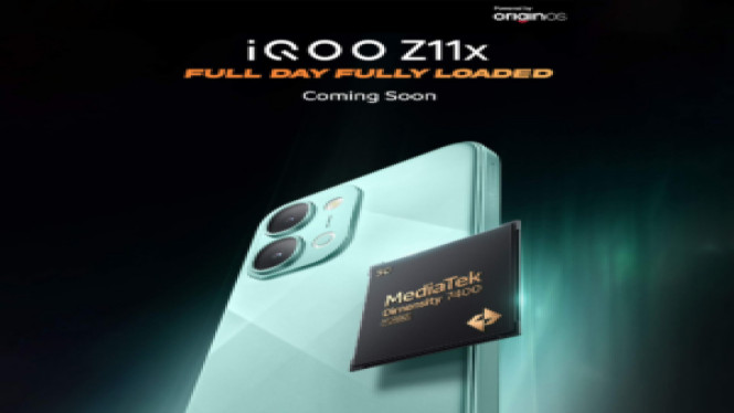 iQOO Z11x Siap Meluncur: Spek Dimensity 7400 Turbo & Harga
