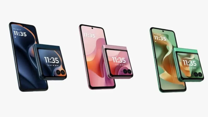 Rilis 25 Februari! Ini Bocoran Lengkap Spesifikasi Motorola razr 60, Desain Premium dengan Material Inovatif dan Ketahanan IP48, Layar Ganda: Dalam 6,9 Inci HDR10+, Luar 3,6 Inci Interaktif, Performa: MediaTek Dimensity 7400X, AI 15% Lebih Cerdas, Baterai &amp; Pengisian: Seharian Cukup Isi 15 Menit!, Moto AI: Asisten Pintar yang Benar-Benar Membantu, Harga dan Ketersediaan di Indonesia, Kesimpulan: Bukan Sekadar Nostalgia Tapi Masa Depan yang Bisa Dilipat