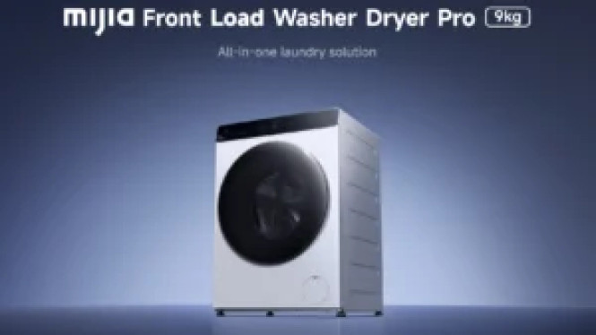 Xiaomi Mijia Washer Dryer Pro Resmi Rilis, Intip Fiturnya!