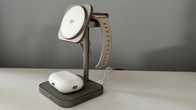 Lululook Ultra-Rise Qi2: Charger 3-in-1 Estetik dan Kencang