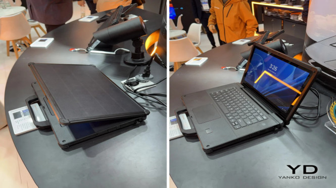 Oukitel RG14-P: Laptop Panel Surya Pertama Siap Kerja di MWC 2026