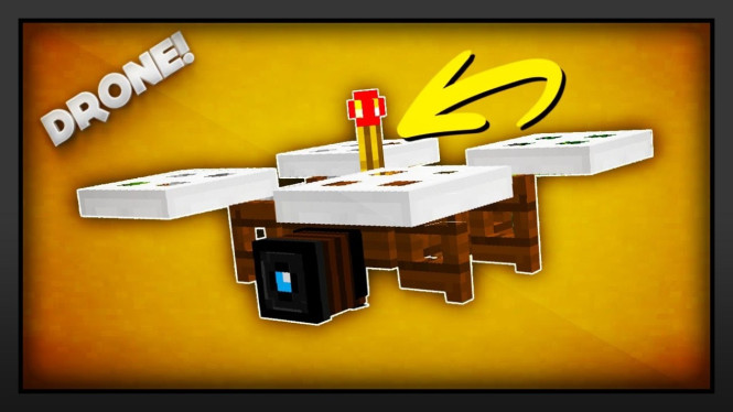 Drone di Minecraft, Membuat Drone Sederhana Menggunakan Redstone, Membuat Drone dengan Command Block yang Bisa Dikendalikan, Membuat Drone dengan Mod, Pengalaman Paling Realistis, Drone Kamera Sederhana untuk Eksplorasi