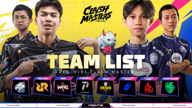 Jadwal FFCM SEA 2026 Spring: RRQ Kazu & EVOS Berburu Gelar!