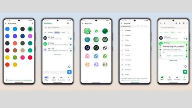 WhatsApp Plus Siap Hadir, Ini Daftar Benefit Langganan Premiumnya!, 1. Kustomisasi Tampilan Aplikasi: Ubah Tema, Warna, dan Ikon Sesuka Hati, 2. Pinned Chat hingga 20 Percakapan   Ideal untuk Profesional &amp; Multitasker, 3. Stiker Eksklusif &amp; Nada Dering Khusus untuk Pelanggan Premium, 4. Percakapan Lebih Interaktif dengan Fitur “Relasi Pesan” yang Ditingkatkan, Fitur Inti Tetap Gratis: Tidak Ada yang Dikunci, Harga dan Tanggal Rilis: Masih Misterius, Kesimpulan: Langkah Cerdas Menuju Monetisasi Tanpa Mengorbankan Aksesibilitas