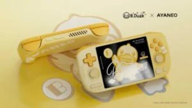 Ayaneo Pocket Air Mini B.Duck Resmi Rilis, Konsol Retro Ikonik!