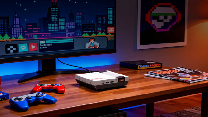 ACEMAGIC Retro X5: Mini PC Mirip NES yang Super Bertenaga