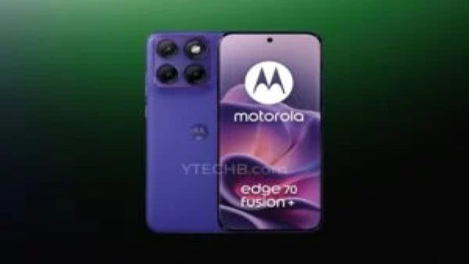 Motorola Edge 70 Fusion+ Bocor: Baterai 7000mAh & Kamera 50MP!